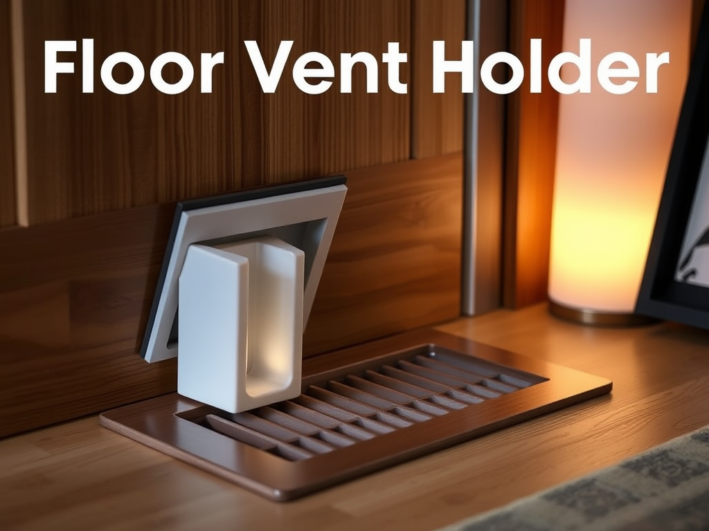 3d print to keep floor vent open