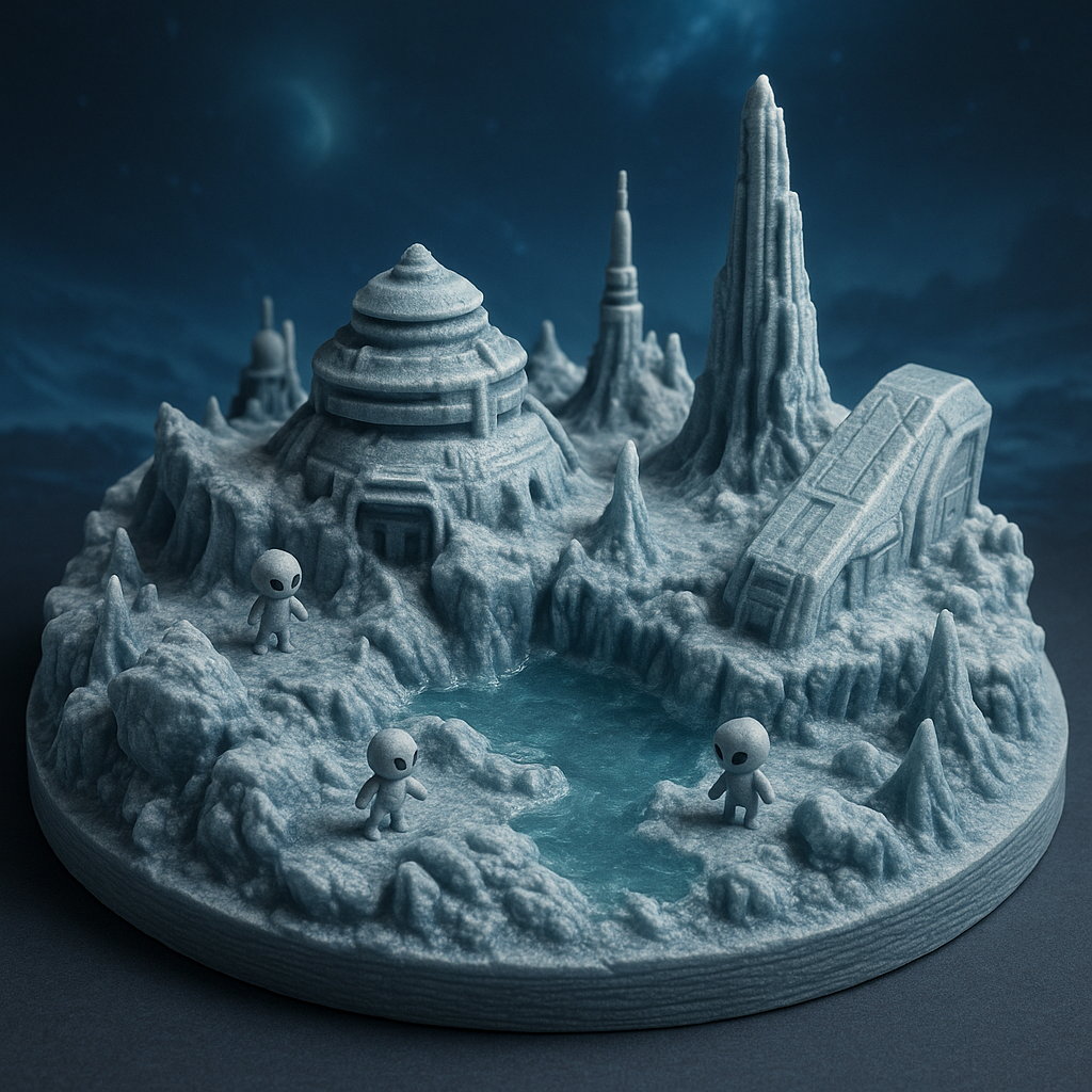 ice world sid 3d print