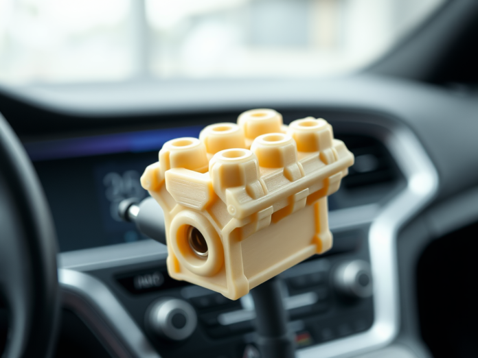 3d printed engine block cigarette adapter